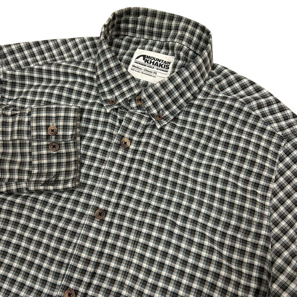 Mountain Khakis Other - Mountain Khakis Spalding Gingham Long Sleeve Button Down Shirt Mens Medium